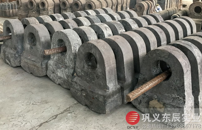 雙金屬雙液合金耐磨錘頭 錘式破碎機錘頭 熱復(fù)合錘頭